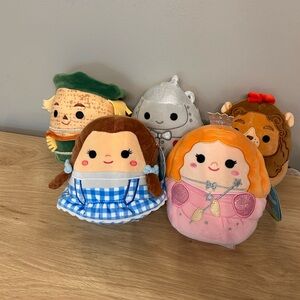✨ Wizard of Oz Squishmallow Bundle  5 of 7 Characters! (NWT) ✨ 85th Anniversary